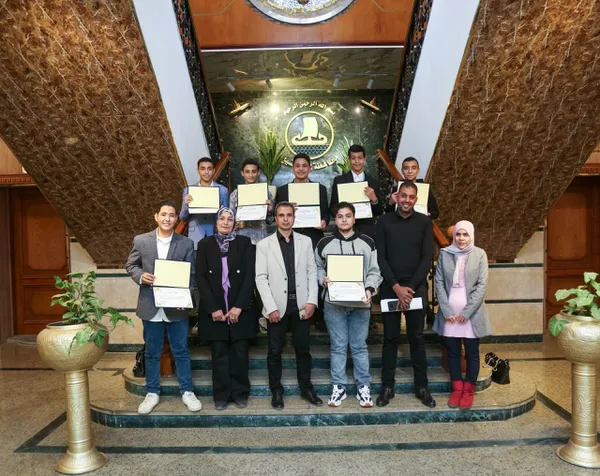 جانب من التكريم 