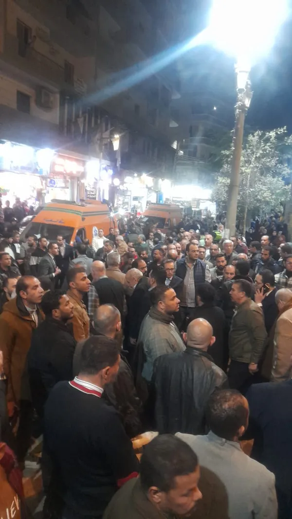 جانب من الجنازة 