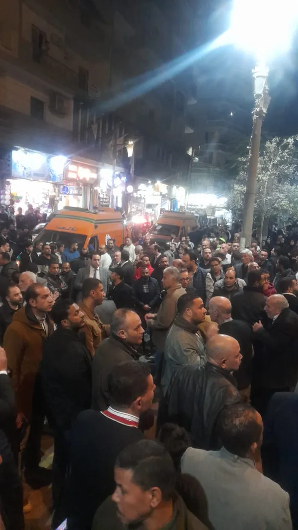 جانب من الجنازة 