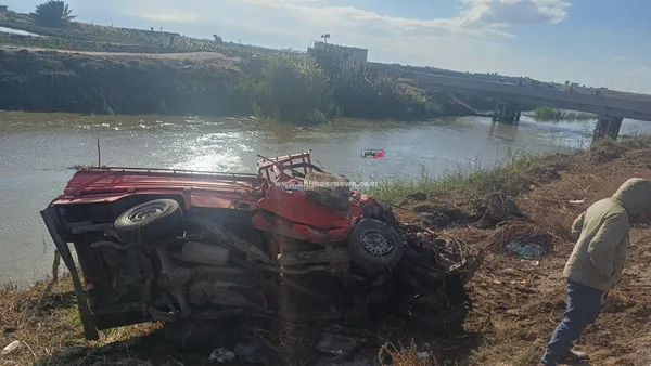 جانب من الحادث 