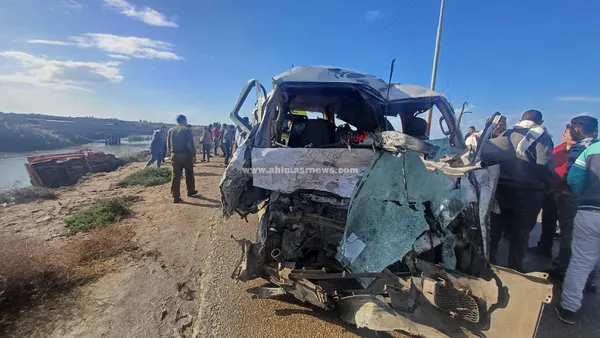 جانب من الحادث 