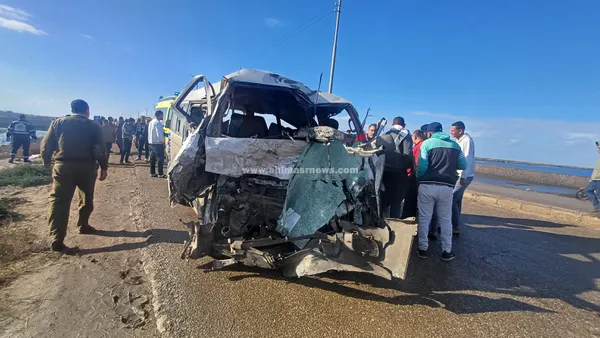 جانب من الحادث 