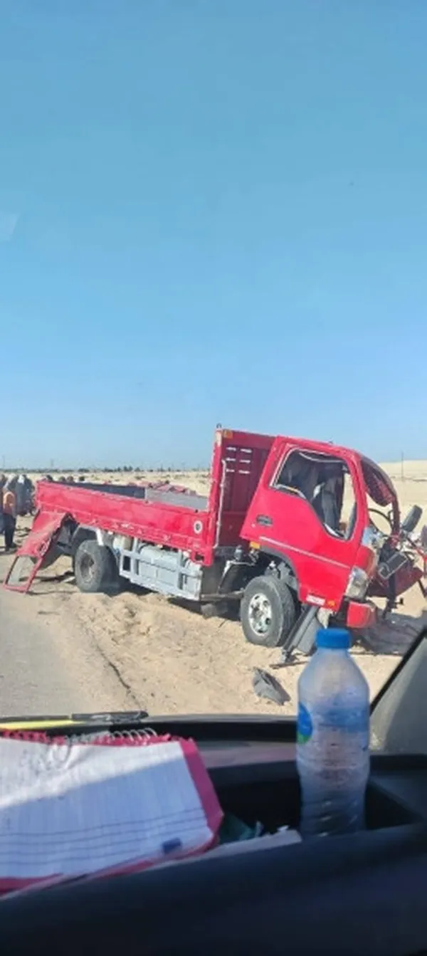 جانب من الحادث 