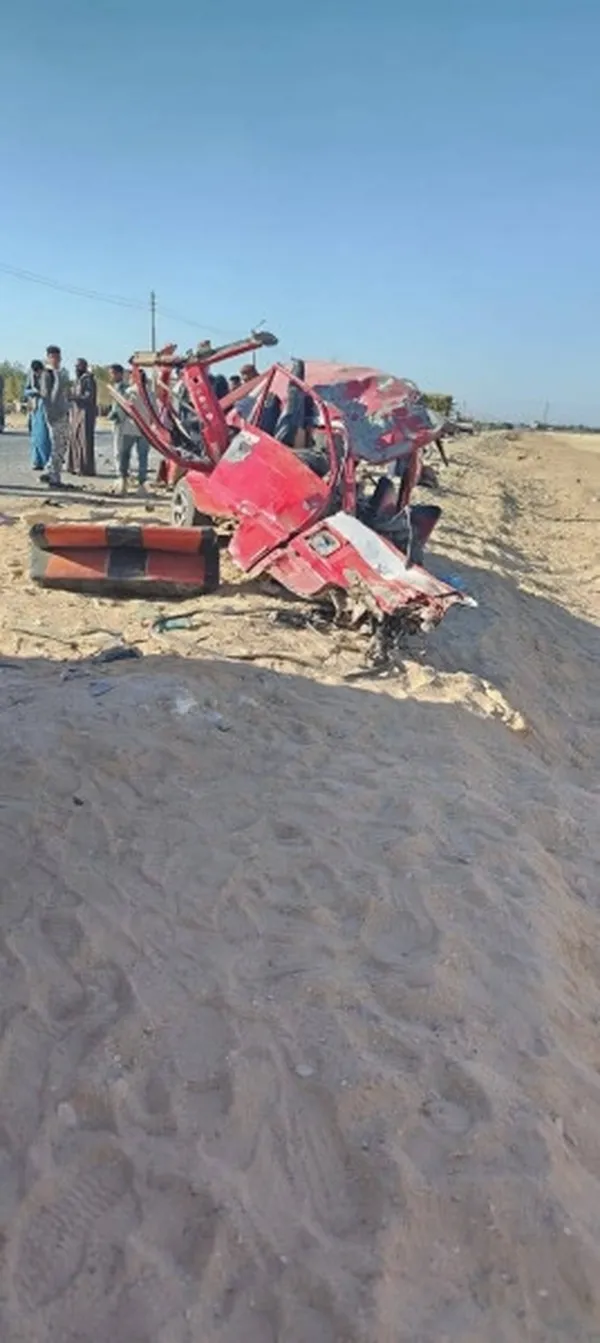 جانب من الحادث 