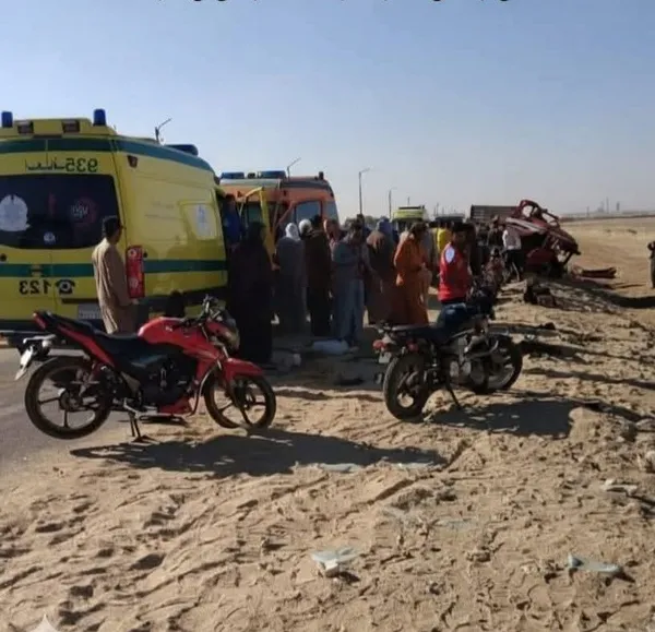 جانب من الحادث 