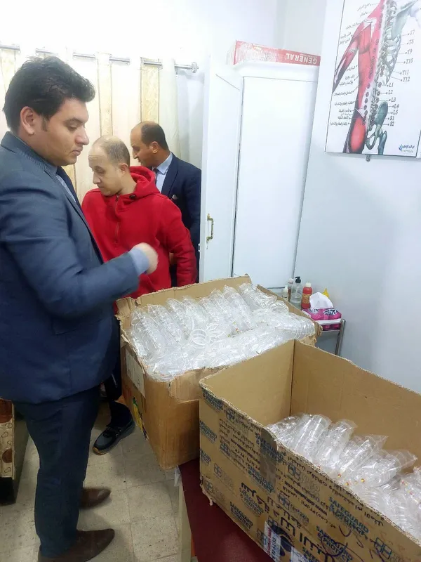 جانب من الحملات التفتيشية 