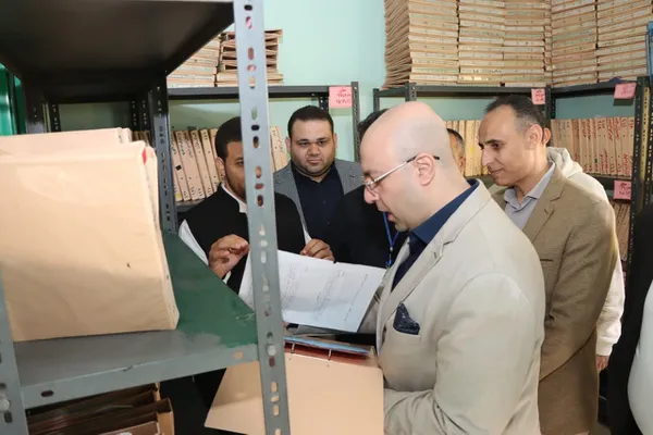 جانب من الزيارة 