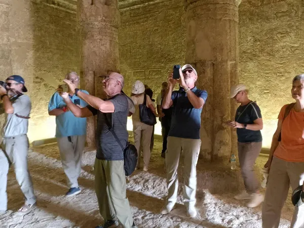 جانب من الزيارة 