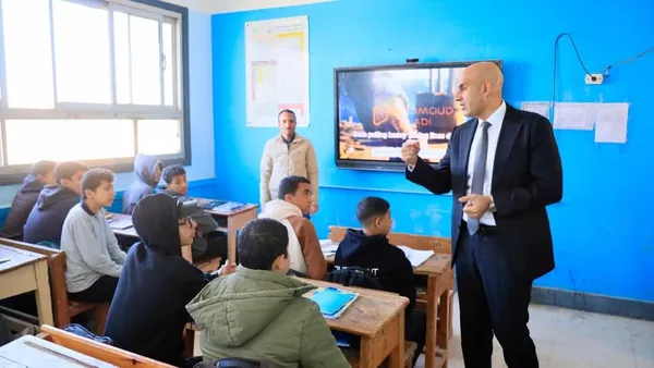 جانب من الزيارة 