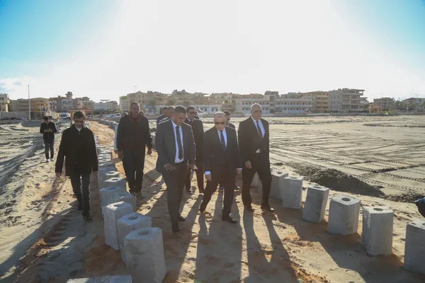 جانب من تفقد أعمال الإنشاء 