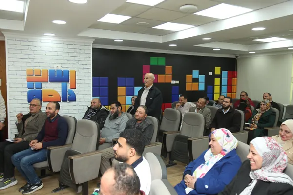 جانب من تفقد البرنامج التدريبي 