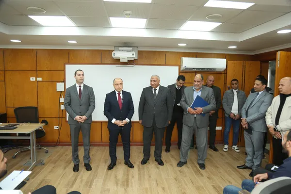 جانب من تفقد البرنامج التدريبي 