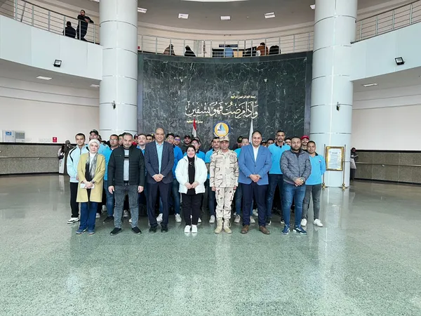 جانب من حملة التبرع بالدم 