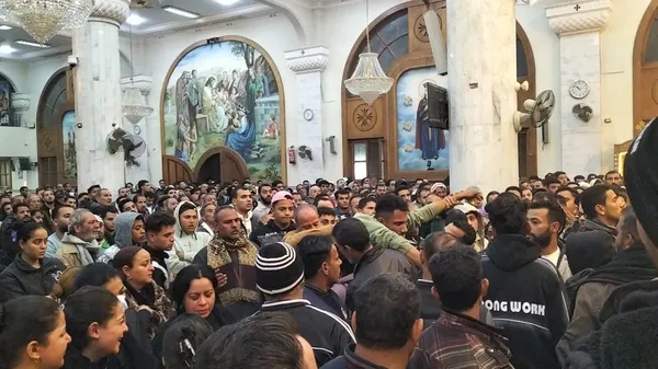 جنازة مينا جاد