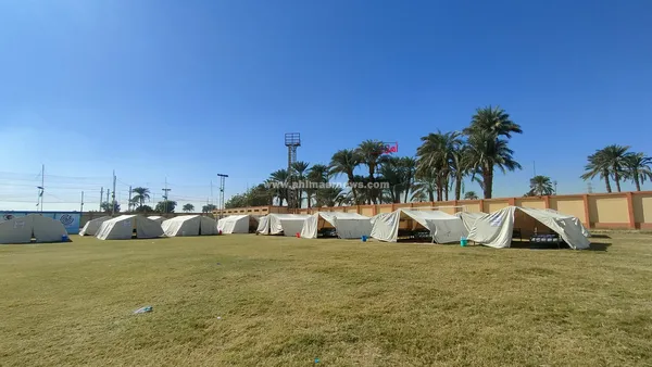 خيم الايواء 