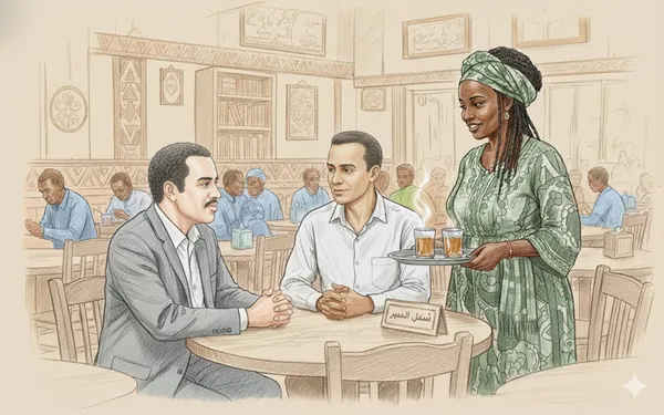 صورة افتراضية لمقهى سولافة 