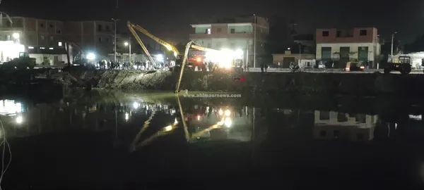 كراكه سقطت في ترعة الإسماعيلية 