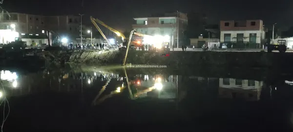 كراكه سقطت في ترعة الإسماعيلية 