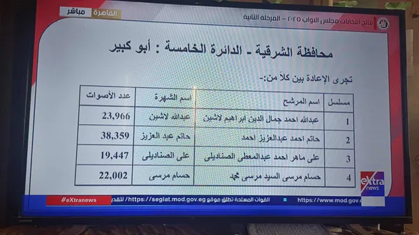 نتائج الانتخابات 