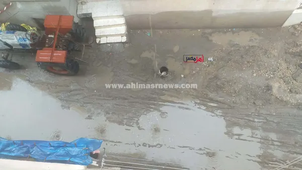 هطول أمطار غزيرة على كفر الشيخ 