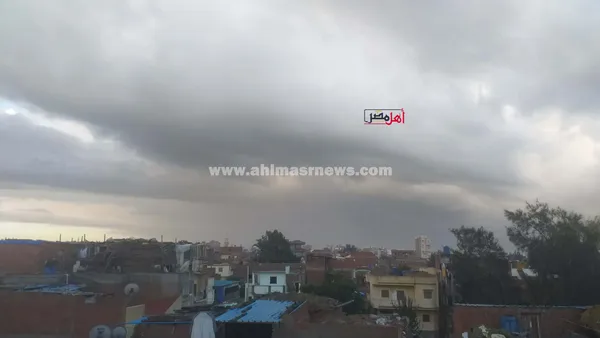 هطول أمطار متفاوتة على كفر الشيخ 