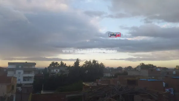 هطول أمطار متفاوتة على كفر الشيخ 