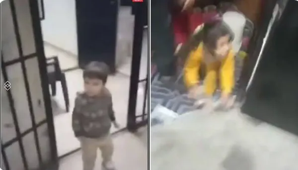 اطفال معتقلين مع أمهاتهم في سجون قسد