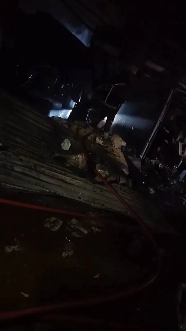 السيطره على حريق منوف 