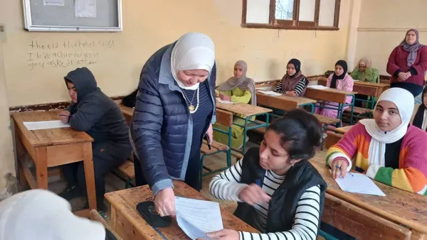 امتحانات الشهادة الإعدادية ببنى سويف 