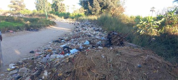 تراكم القمامه 