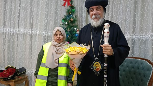 تهنئة ذوي الهمم للأقباط بمطروح 