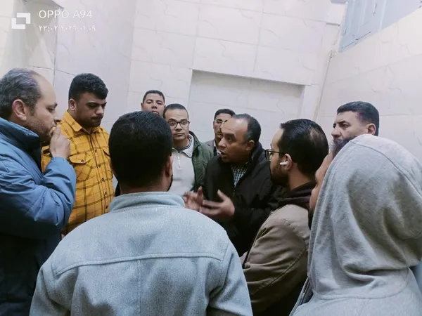 جانب من الحادث 