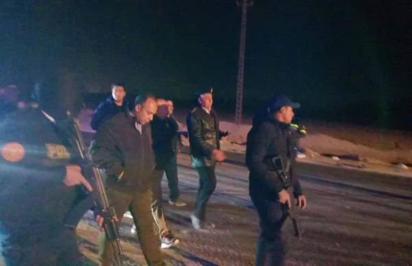 جانب من الحادث 