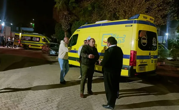 جانب من الحادث 