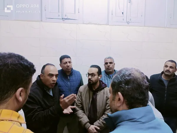 جانب من الحادث 