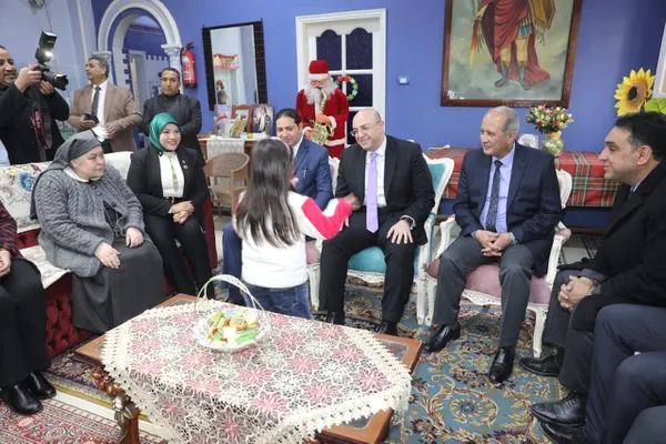 جانب من الزيارة 