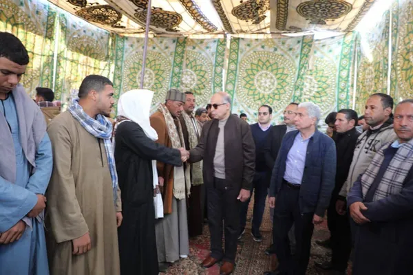 جانب من العزاء 