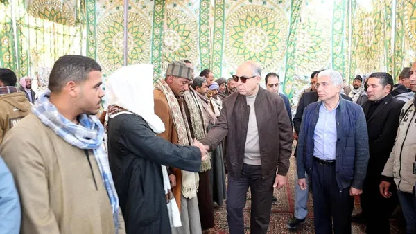 جانب من العزاء 