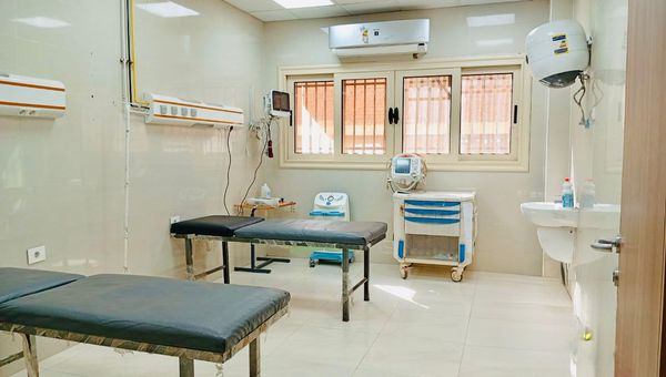 جانب من تطوير الاستقبال بمركزية فرشوط