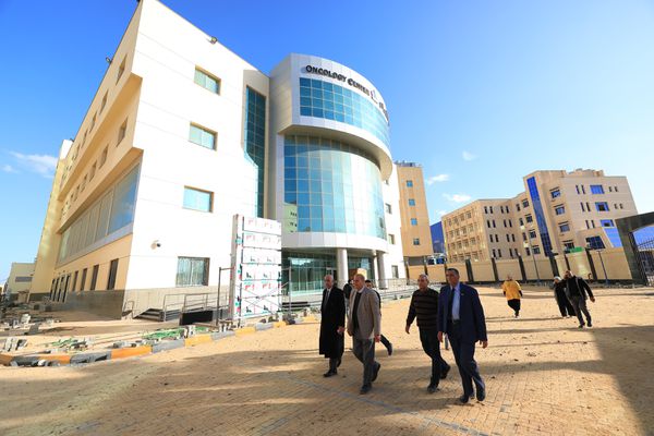 جانب من تفقد أعمال الإنشاءات 