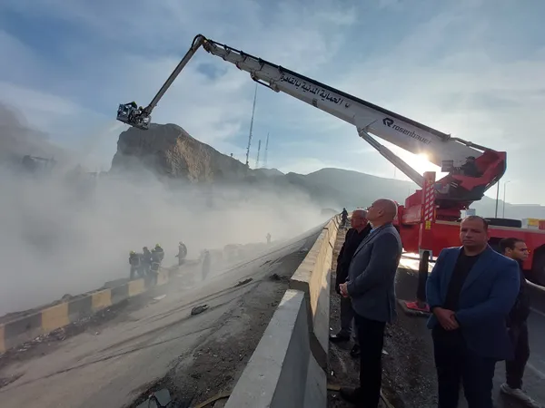 حريق الزرايب