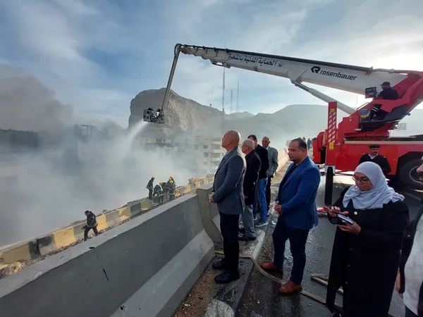 حريق الزرايب