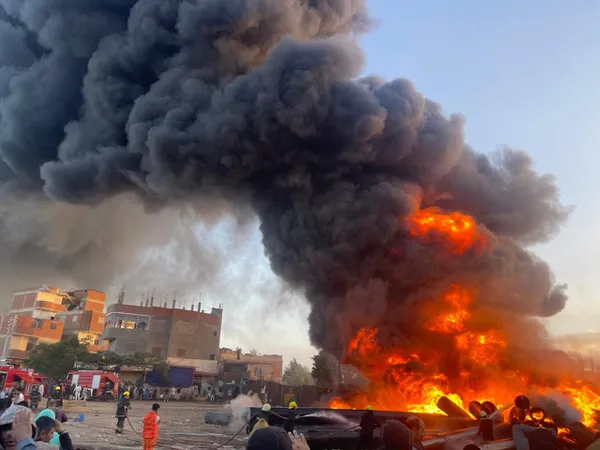 حريق المنوفية