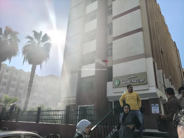 حريق المنوفية 