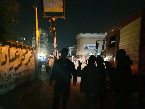 حريق المنوفية 