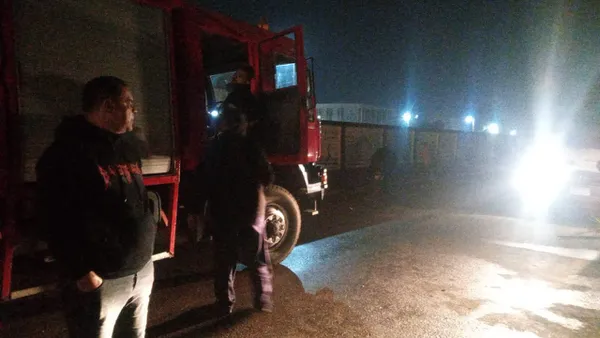 حريق المنوفية 