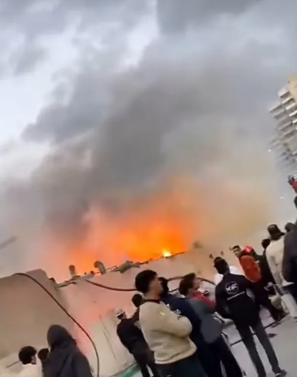 حريق سيدي جابر