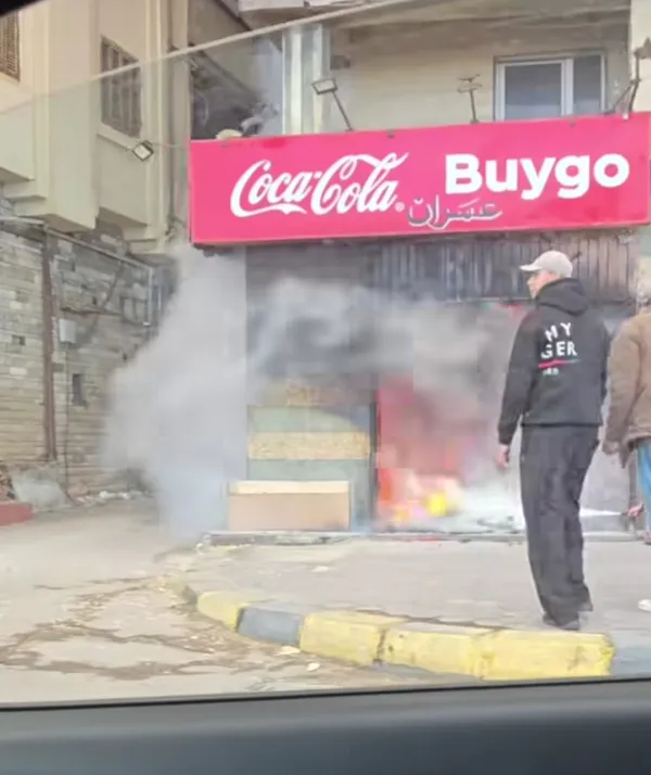 حريق كليوباترا 