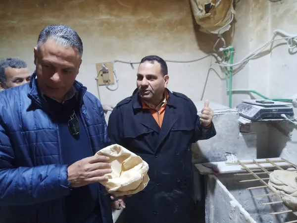 حملة مديرية التموين على المخابز 