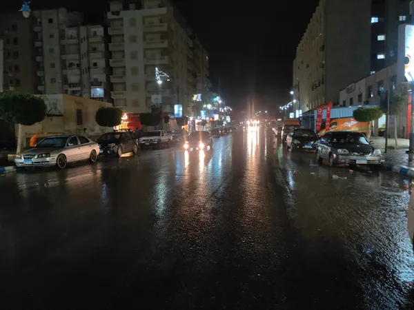 سقوط أمطار علي مطروح 